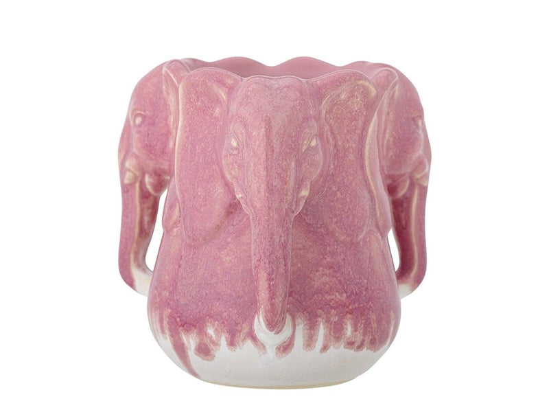 Bloomingville - Pontus Vase - Pink - Stoneware