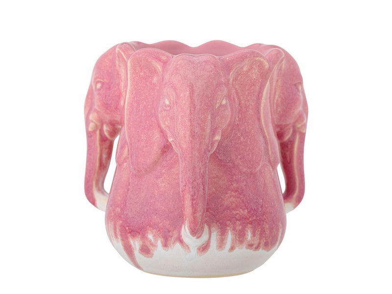 Bloomingville - Pontus Vase - Pink - Stoneware