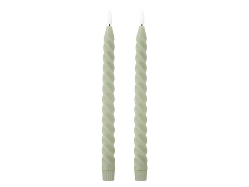 Bloomingville - Ponza LED Candles - Green