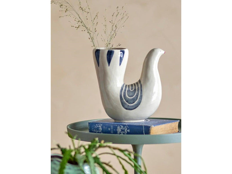 Bloomingville - Trudy Vase White Stoneware (82060891)