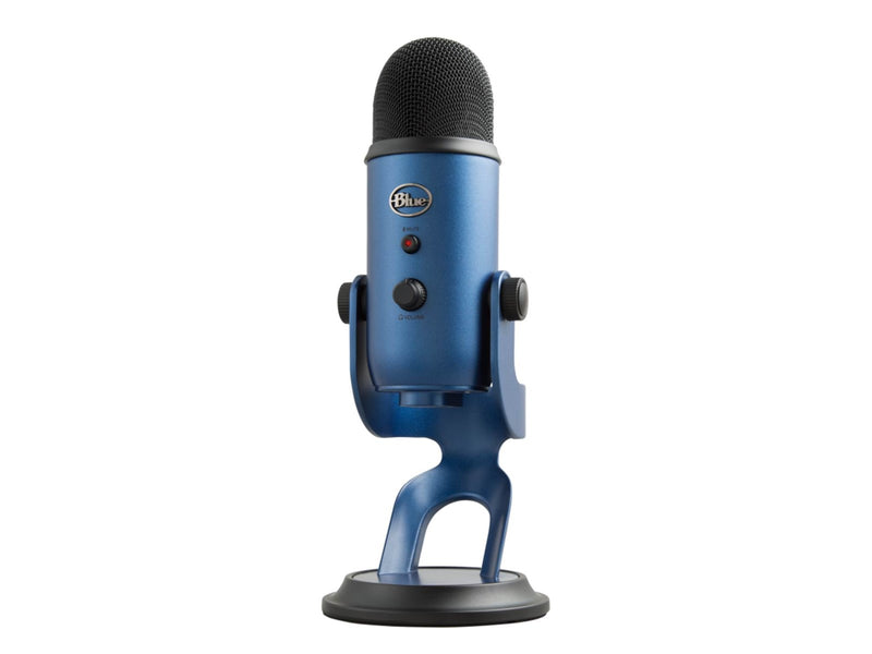 Blue Mic Yeti USB - Midnight Blue - Microphone for Windows PC and Mac