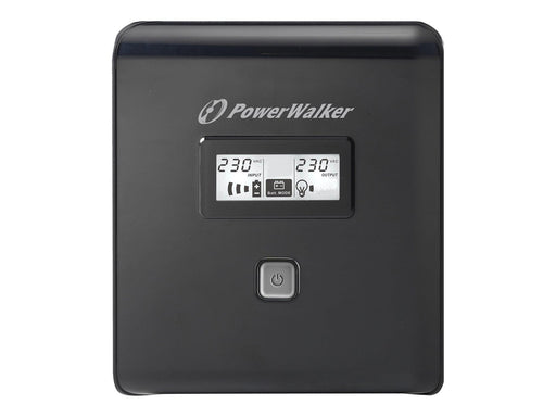 BlueWalker 10120018 - PowerWalker VI LCD - 1000VA/600W - Line Interactive UPS