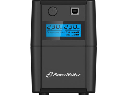 BlueWalker 10120096 - PowerWalker VI SHL - 850VA/480W - Line Interactive UPS