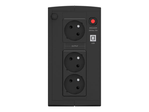 BlueWalker 10121071 - PowerWalker Basic VI SB - 1000VA/600W - Line Interactive UPS