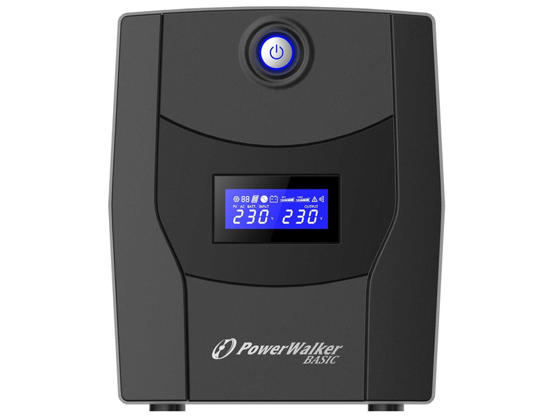 BlueWalker 10121076 - PowerWalker Basic VI STL - 1500VA/900W - Line Interactive UPS