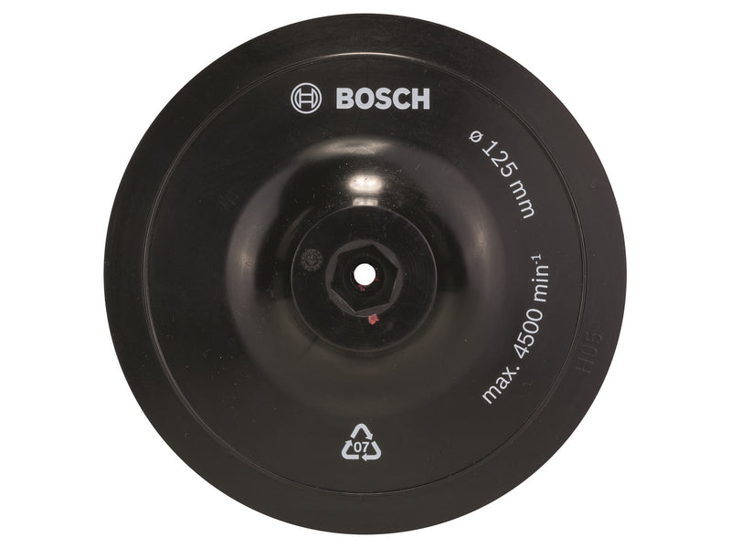 Bosch BAGSKIVE 125MM VELCRO