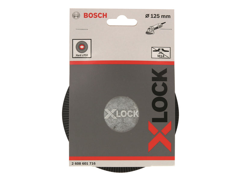 Bosch BAGSKIVE PLAST X-LOCK HARD 125MM