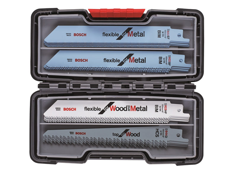 Bosch BAJONETSAVKL 20 STK TRÆ/MET TOP T.BOX