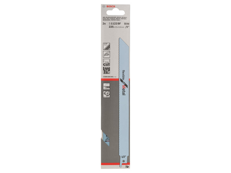Bosch BAJONETSAVKLINGE S 1122 BF 2 STK BIMETAL