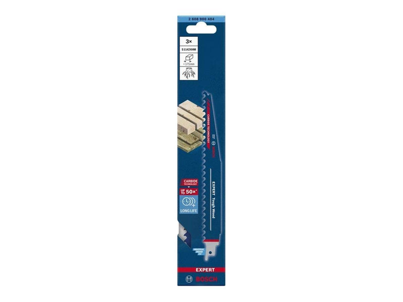Bosch BAJONETSAVKLINGE S1142KHM WOOD 3 STK