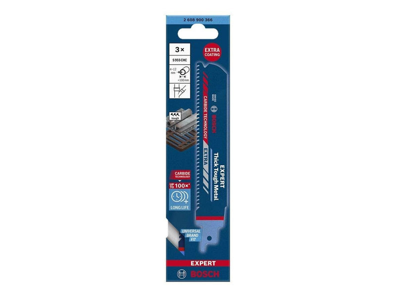 Bosch BAJONETSAVKLINGEINGE S955CHC METAL 3 STK