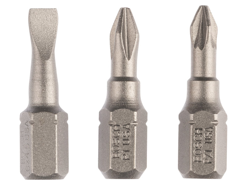 Bosch BITS LIGE 0.6/PH1/PZ1 25MM 3 STK
