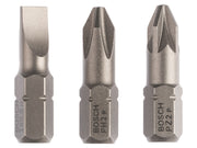 Bosch BITS LIGE 1.0/PH2/PZ2 25MM 3 STK