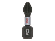 Bosch BITS PZ2 IMPACT 25MM TICTAC 25 STK