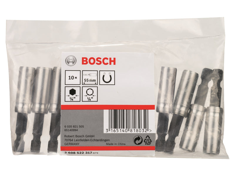 Bosch BITSHOLDER MAGNETISK 55MM 10STK