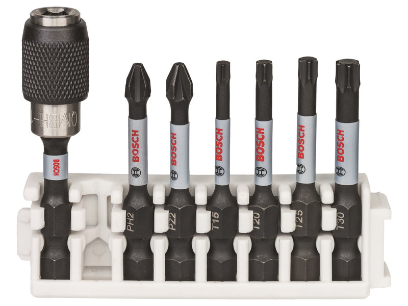 Bosch BITSSÆT IMPACT PH/PZ/TX 50MM QUHOLD 8ST