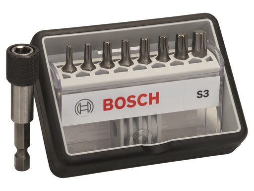 Bosch BITSSÆT S3 T8 - 40 XH QH 25MM 9 STK