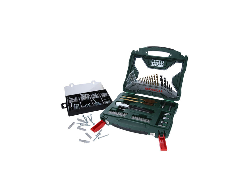 Bosch BOR-/BITSSÃ†T X-LINE 50 DELE M/SKRUER