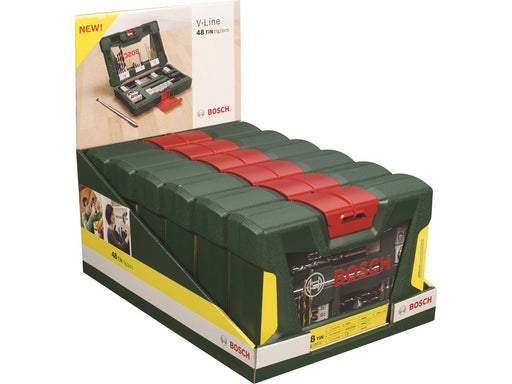 Bosch BOR OG BITSSÆT V-LINE 48 DELE PL