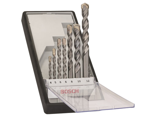 Bosch BORSÆT SILVER PERC 4-12MM 7STK ROBUSTLIN