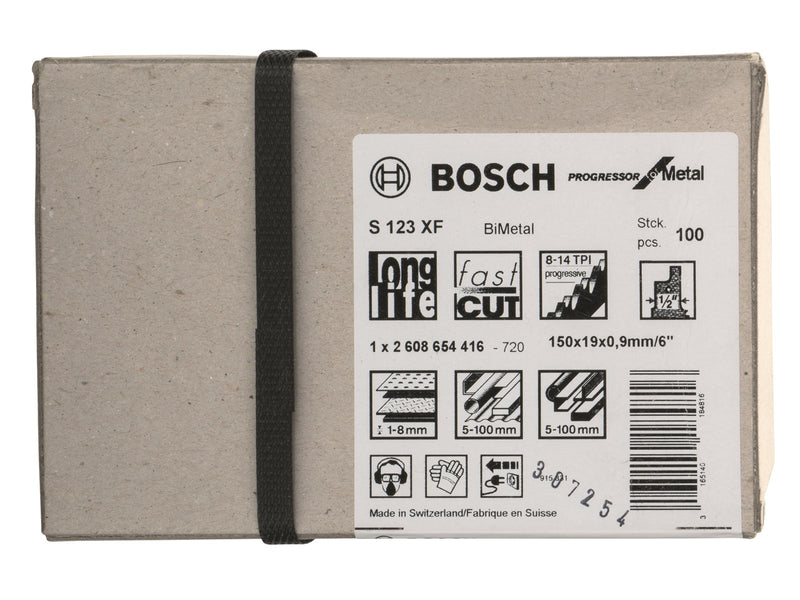 Bosch Bajonetsavklinge S 123 XF - 100 stk