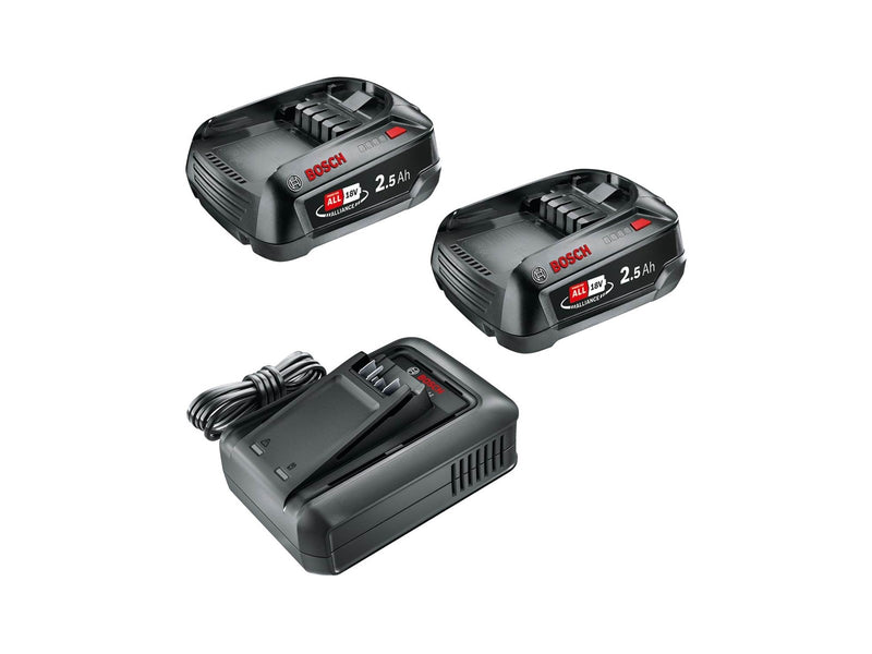 Bosch Battery Starter Set 18V 2x2.5 Ah AL18V-44