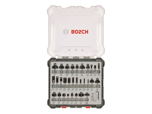 Bosch Bosc Fräsersatz 30 pcs Mixed 8mm shank | 260701747