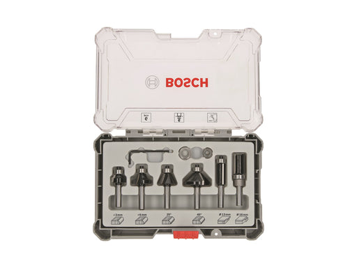 Bosch Bosc Fräsersatz 6 pcs Trim&Edging 6mm | 2607017468
