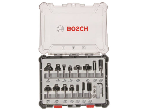 Bosch Bosc Router Set 2607017472       15 tlg. | 2607017