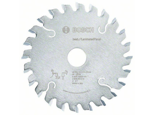 Bosch Circular Saw Blade 120 x 2.2 x 20 mm 24T Best for Laminated Panel