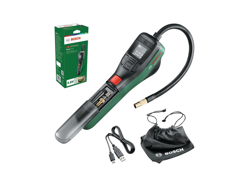 Bosch Easy Pump Cordless Compressed Air Pump 3.6 V