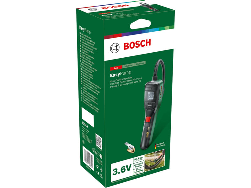 Bosch Easy Pump Cordless Compressed Air Pump 3.6 V