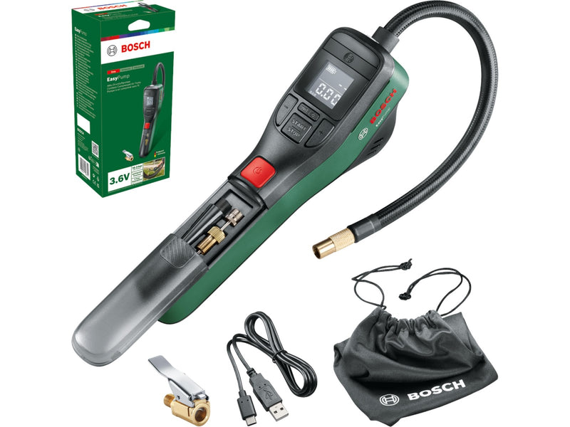 Bosch Easy Pump Cordless Compressed Air Pump 3.6 V