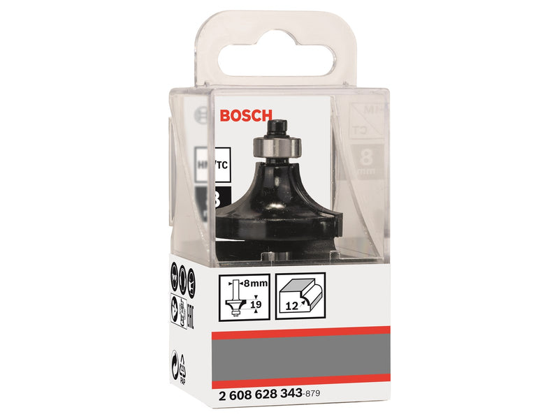 Bosch FRÆSER AFRUND M/LEJE HM 8MM Ø12.7 L19MM