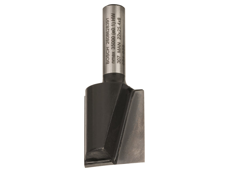 Bosch FRÆSER NOT 2 SKÆR HM 8 mm L 25 mm B 22