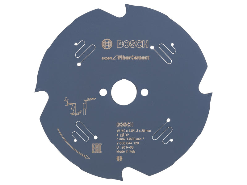Bosch RUNDSAVKLINGE EXP FIBER CEM 140X20MM 4T