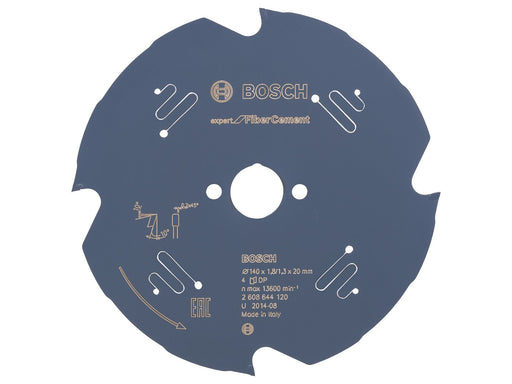 Bosch RUNDSAVKLINGE EXP FIBER CEM 140X20MM 4T