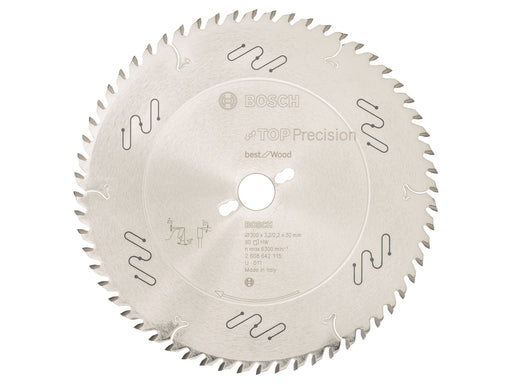 Bosch RUNDSAVKLINGE TOP PRECW 300X3.2X30MM 60T