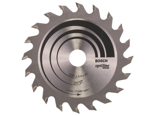 Bosch RUNDSAVKL.OPTILINE 130X2.4X16 MM 20 TDR