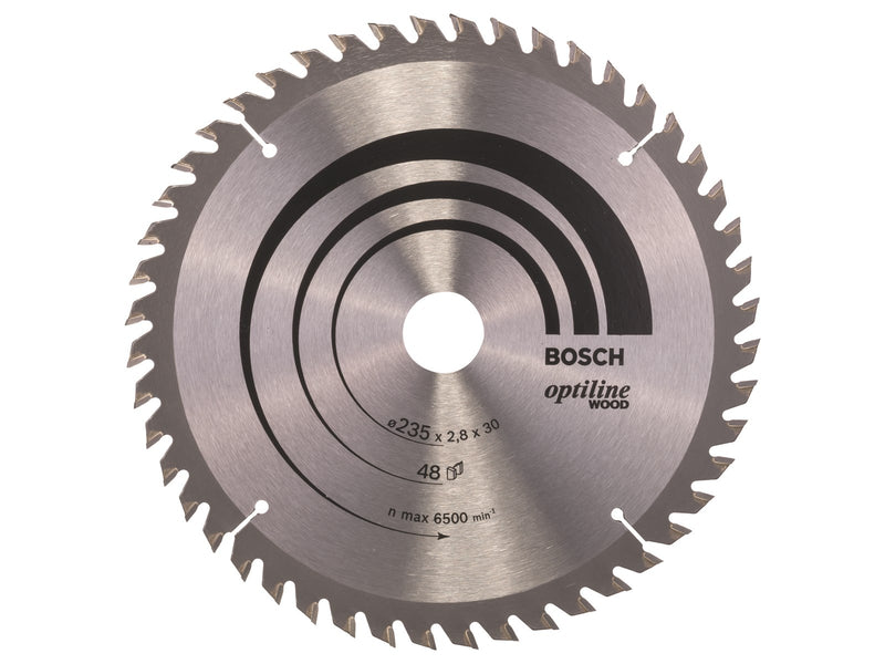 Bosch RUNDSAVKL.OPTILINE 235X2.8X30 MM 48 TDR