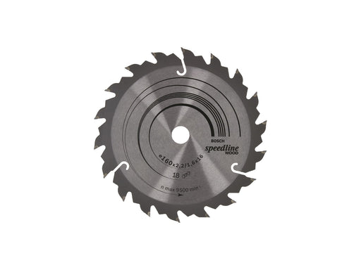 Bosch RUNDSAVKL.SPEEDLINE WOOD 160X16MM 18T