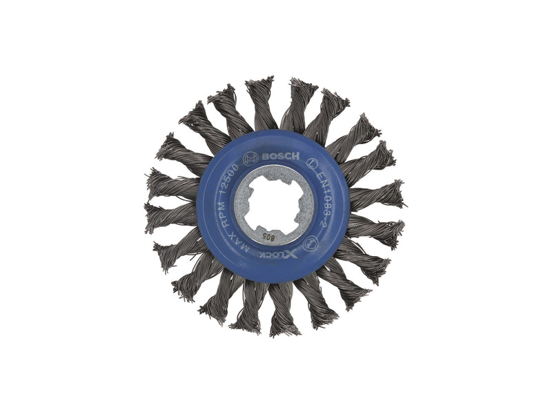Bosch SKIVESTÅLBØRSTE XL FLET STÅL 0.5X115MM