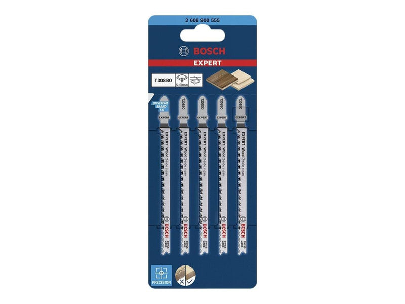 Bosch STIKSAVKLINGE T308BO WOOD 5 STK