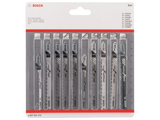 Bosch STIKSAVKLINGESÆT TRÆ FIN 10STK