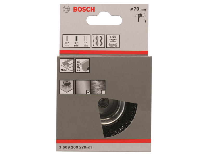 Bosch STÅLKOPBØRSTE 70MM