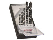 Bosch TRÆBORSÆT 4-10MM 5 STK ROBUSTLINE