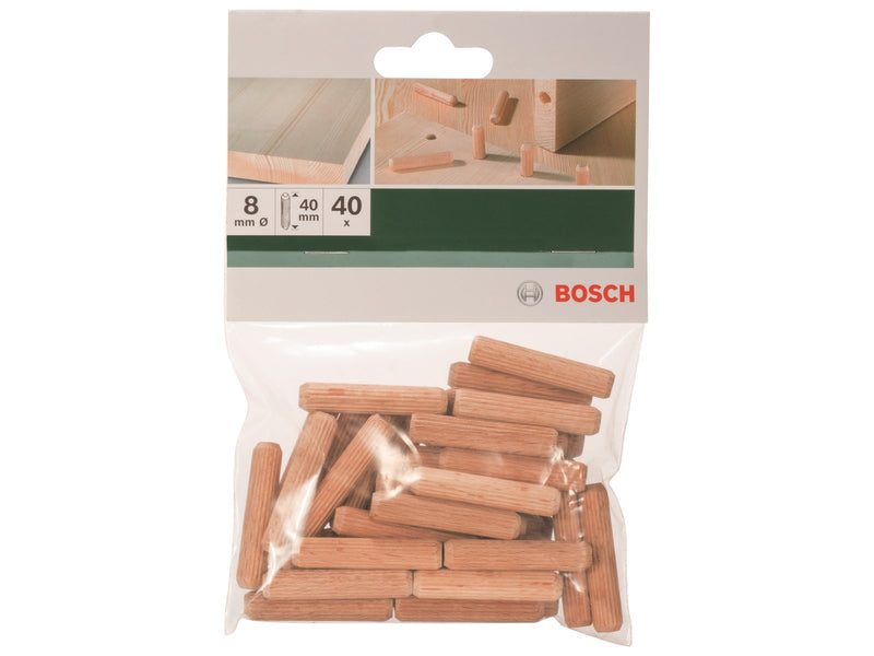 Bosch TRÆDYVEL 8X40MM 40 STK