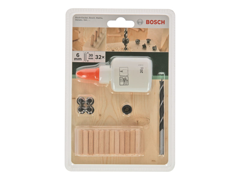 Bosch TRÆDYVELSÆT 6X30MM 32 STK
