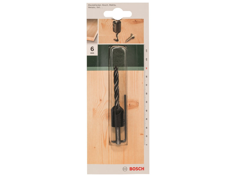 Bosch TRÆSPIRALBOR M/SÆNKER 6X50X90MM 90GR