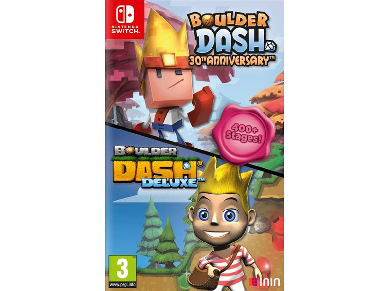 Boulder Dash Ultimate Collection - Nintendo Switch - Platformer - PEGI 3